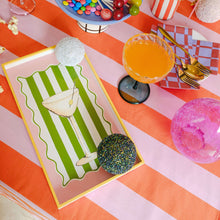 Load image into Gallery viewer, Martini Bliss: Hand-Painted Artistic Serving Tray