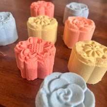 Load image into Gallery viewer, Mood Boost Shower Steamer Set of 3– Handmade, Vegan, and Beautifully Crafted