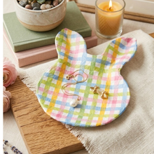 Load image into Gallery viewer, Pastel Bunny Gingham collection of 4 pieces