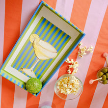 Load image into Gallery viewer, Sip & Serve- Playful Hand Painted Serving Tray