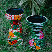 Load image into Gallery viewer, Birds from the Tropics- Set of 2 Pillar Candle Stand