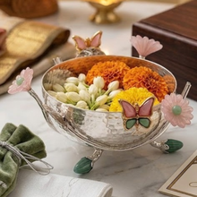Load image into Gallery viewer, Elysian Flora Handcrafted Decorative Bowl