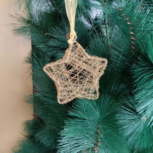 Load image into Gallery viewer, Golden Orbit– Star Christmas Ornaments