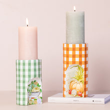 Load image into Gallery viewer, Falling for Fall - Handpainted Wooden Candleholders