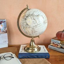 Load image into Gallery viewer, Ivory Antique Gold Globe