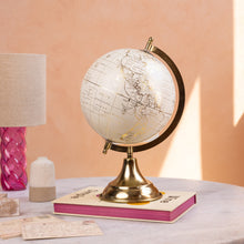Load image into Gallery viewer, Ivory Antique Gold Globe