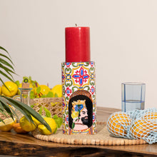Load image into Gallery viewer, Bello Moore - Hand painted Candle Holder