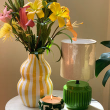 Load image into Gallery viewer, The Happiness Handpainted Terracotta Flower Vase