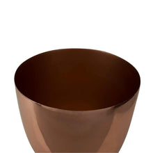 Load image into Gallery viewer, Rose Gold Metal Planter