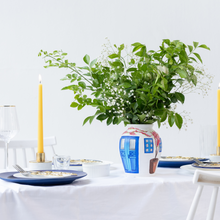 Load image into Gallery viewer, Bougainvillea Dreams- Handpainted Flower pot