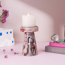 Load image into Gallery viewer, Love sous Champs Elysee- Hand-Painted Candle Stands