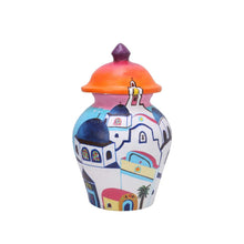 Load image into Gallery viewer, Oia Sunset- Handpainted Flower pot