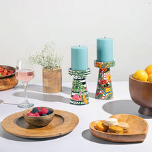 Load image into Gallery viewer, Birds from the Tropics- Set of 2 Pillar Candle Stand