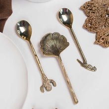 Load image into Gallery viewer, Havana Brass Cutlery Set of 3