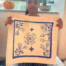 Load image into Gallery viewer, Stay wild moon child -Hand-painted tote bag