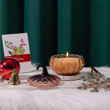 Load image into Gallery viewer, Soy wax Pumpkin spice Scented  Candle for a Fall Evening
