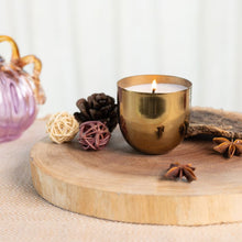 Load image into Gallery viewer, The Snow is Melting in a Golden Cup - Petit Soy wax Scented candle
