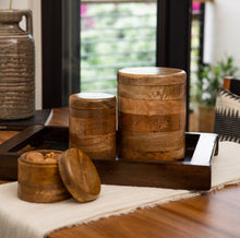 Load image into Gallery viewer, Classic Kitchen Wooden Boxes Set of 3