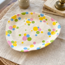 Load image into Gallery viewer, Polka Dot Party Trinket Tray
