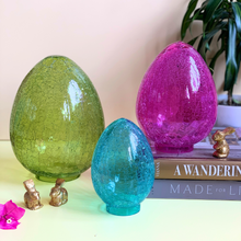 Load image into Gallery viewer, Set of 3 Glass Eggs
