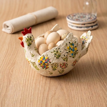 Load image into Gallery viewer, Sun-Drenched Meadow Artisan Eggs Holder

