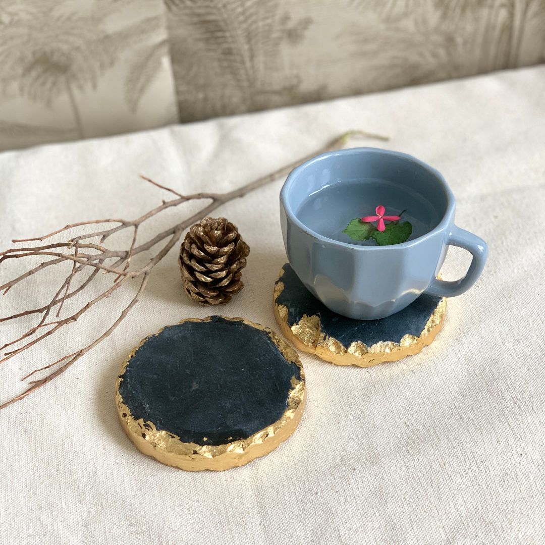 Blue ceramic Tea cup