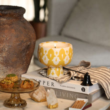 Load image into Gallery viewer, Noor-e-Dil Handpainted &amp; Scented Soy Wax Candle
