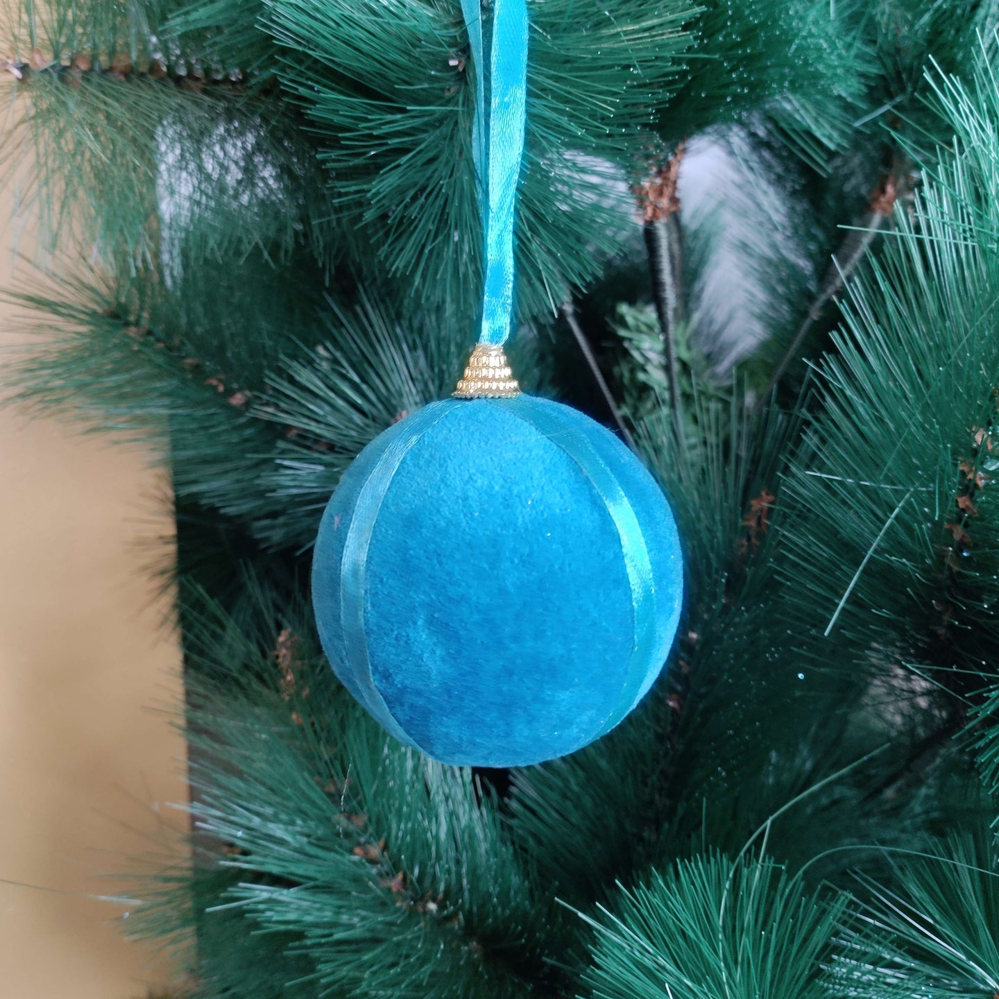 Velvet Sky– Handcrafted Christmas Ornament