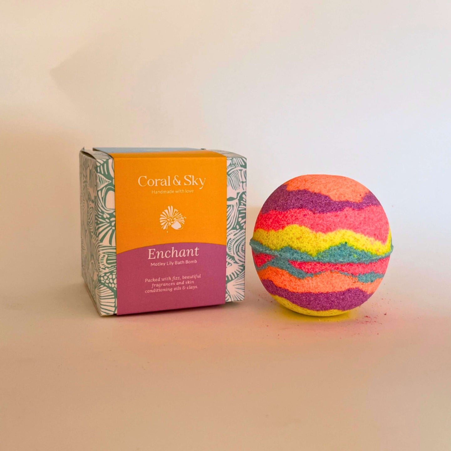 Fresh Lily Fragrance Motley Bath Bomb
