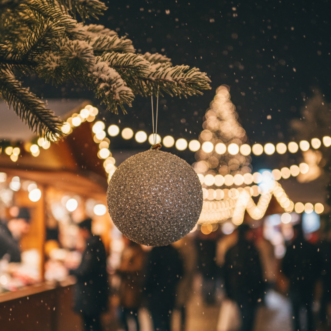 High-Sparkle Ice Glitter Ball