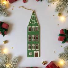 Load image into Gallery viewer, Hand-Painted MDF Narrow Canal House Ornament
