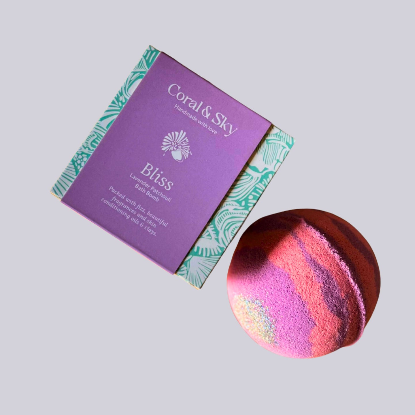 Relaxing Lavender Blend Bath Bomb