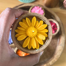 Load image into Gallery viewer, Hand-poured Soy Candles in Natural Wood - Jasmine

