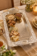 Load image into Gallery viewer, Royal Peacock Silver-Plated Serving Tray
