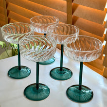 Load image into Gallery viewer, Swirl Cocktail Glasses Set of 2
