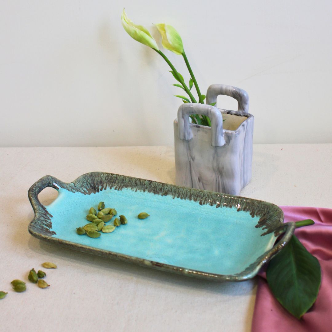 Nature's Palette - Ceramic Serving tray