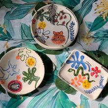 Load image into Gallery viewer, Set Of 3  Handpainted Trinket Tray
