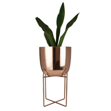 Load image into Gallery viewer, La Metallique Planter with Stand
