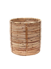 Load image into Gallery viewer, Hand-Woven Bamboo Basket/Planter
