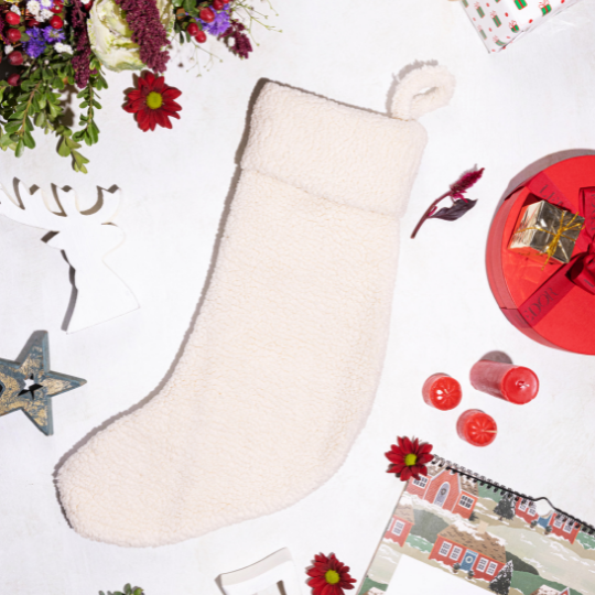 Magic of Believing-  Woollen Christmas Stockings