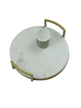 Load image into Gallery viewer, Full Moon Multi Purpose Marble Serving Tray
