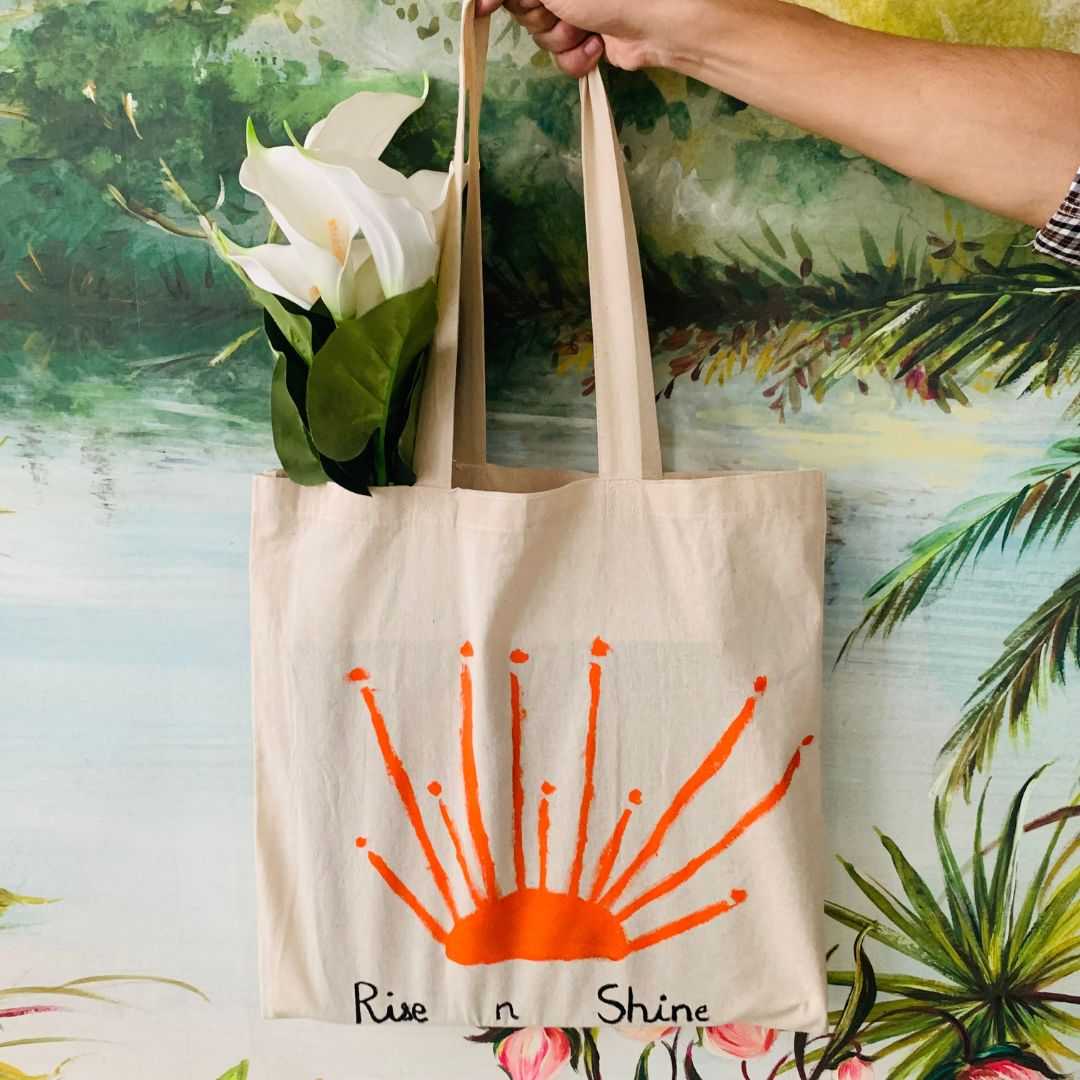 CUSTOM TOTE BAG | Acrylic Painting Course | Let's Paint Now