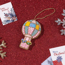 Load image into Gallery viewer, Up &amp; Above in the Sky ! Embellished Christmas tree decoration
