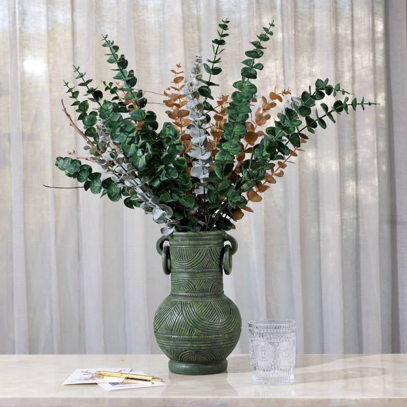 Kavita - Weathered Terracotta  Flower Pot