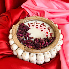 Load image into Gallery viewer, Love is the answer - Rose Soy wax candle
